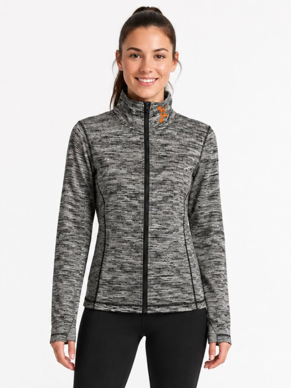Orangetheory Fitness Space Dye Full Zip Jacket M